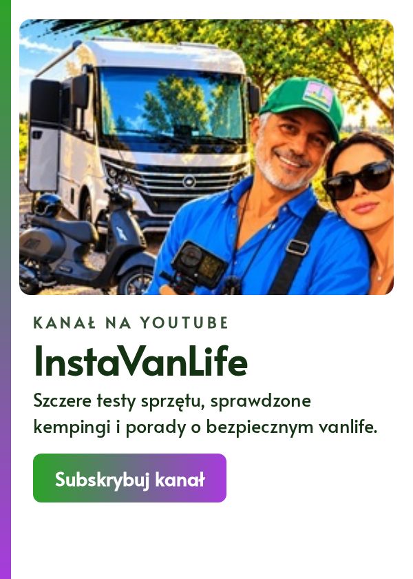 InstaVanLife – kanał o podróżach kamperem na YouTube